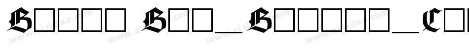 Bebas Big_Bottom_Car字体转换